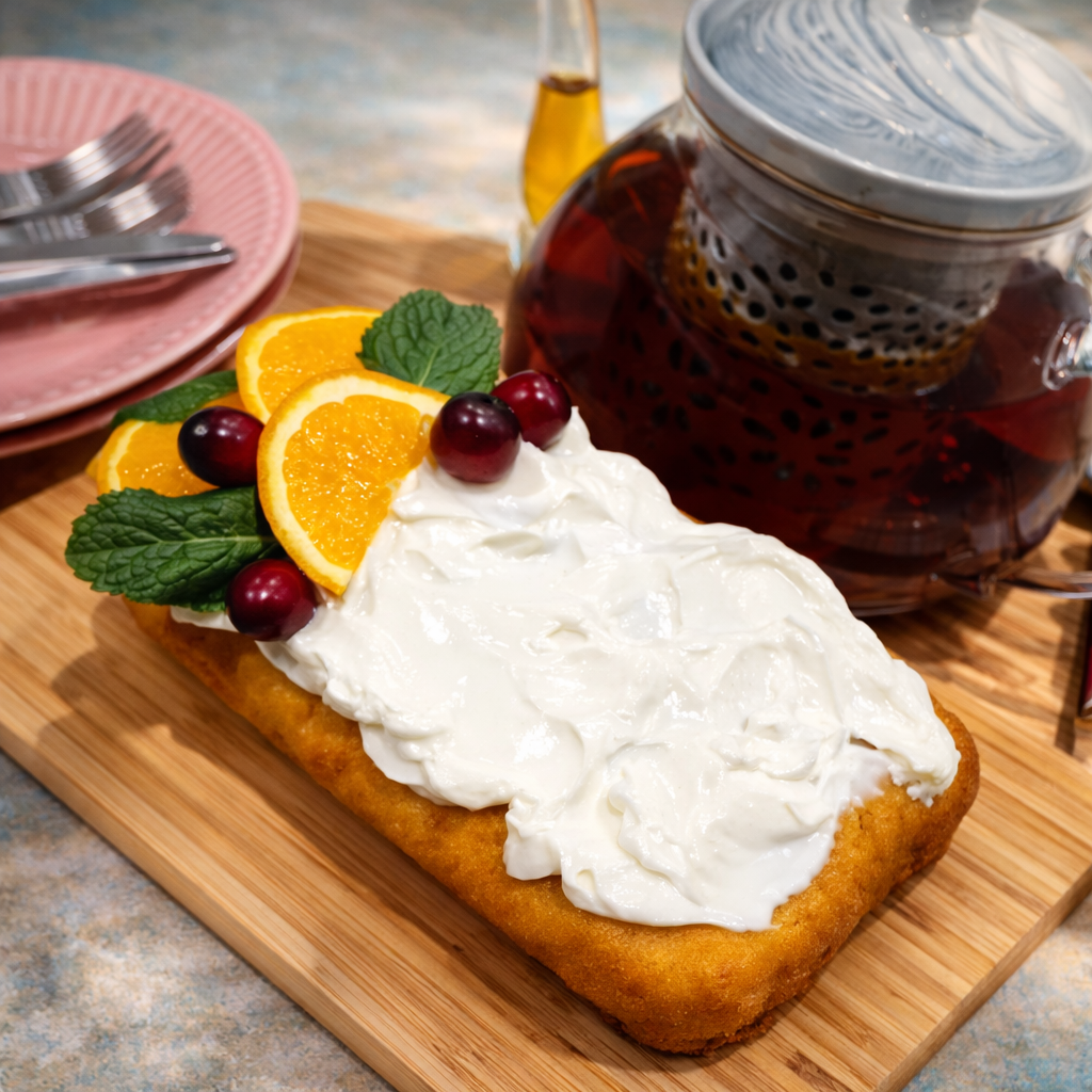 Carrot & Walnut Cake