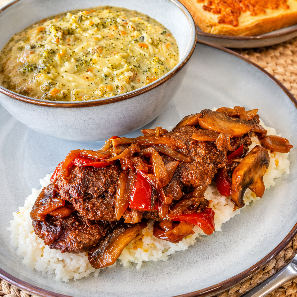 مینی برگر با پوره سیب زمینی